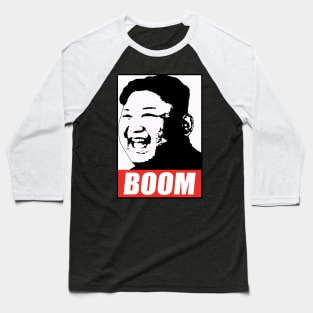 Kim Jong Un Shirt Meme Boom Baseball T-Shirt